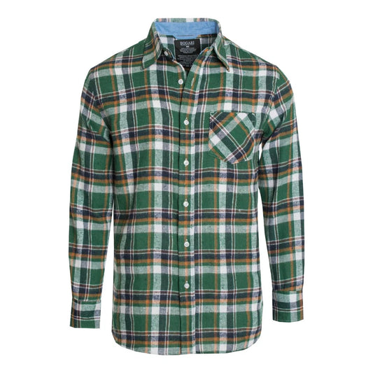 Men's plaid flannel Shirt Button Up Long Sleeve -Multi Color (Copy)