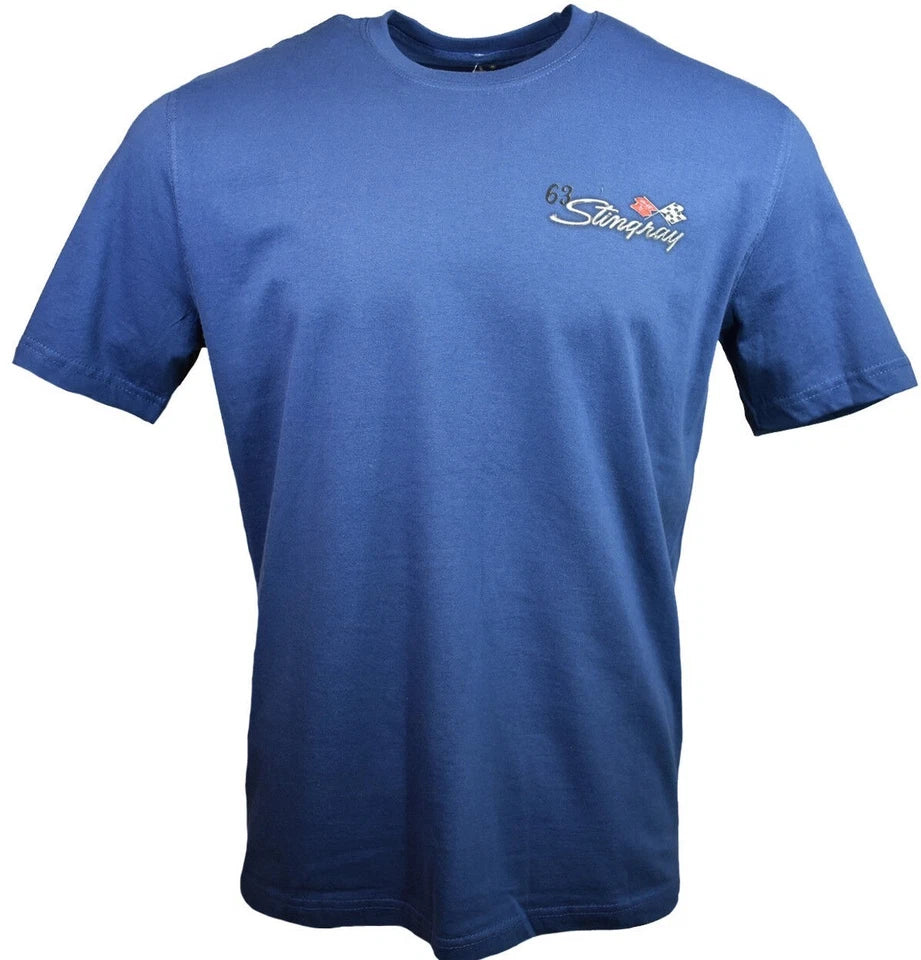 Men's T-shirt -Chevrolet 1963 Stingray-Racing 427-Island Shores-Classic Cars