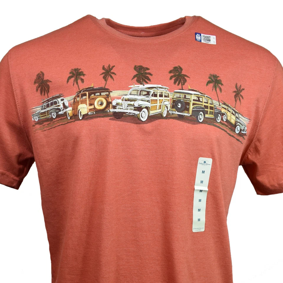 Men's T-shirt Ford Classic Cars Island Shores Woody Wagons
