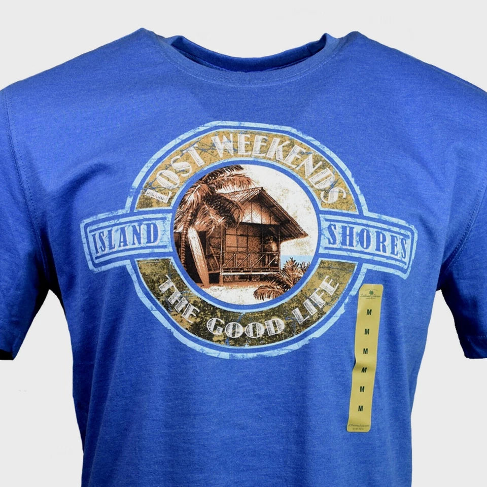 Men's T-shirt "Island Shores" The Good Life -Lost Weekends- Laid Back