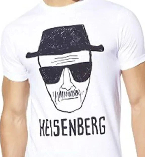 Breaking Bad Heisenberg Men's T Shirt-Licensed Unisex T-Shirt Size 2XL