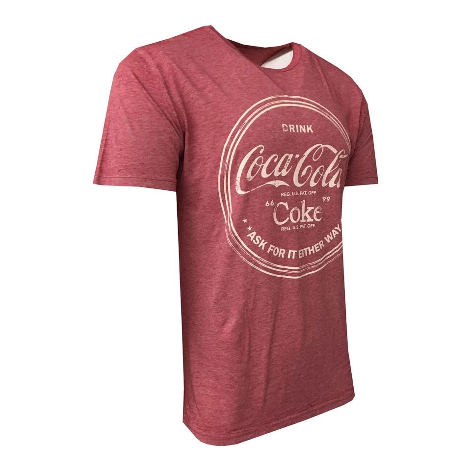 Coca-Cola T-shirt Coke Brand -Logo Tee Soft Fabric - Sizes L XL