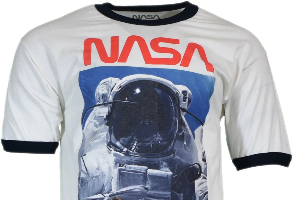 NASA T Shirt -NASA Astronaut Crew %100 Cotton