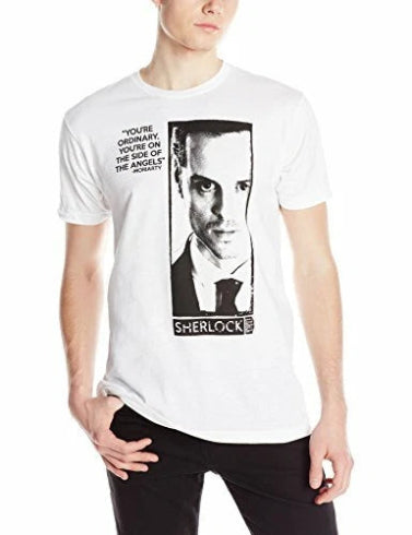 SHERLOCK HOLMES-Unisex T Shirt-Size- MEDIUM