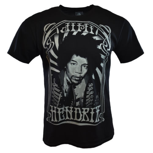 Jimi Hendrix Portrait Men's Graphic T-Shirt