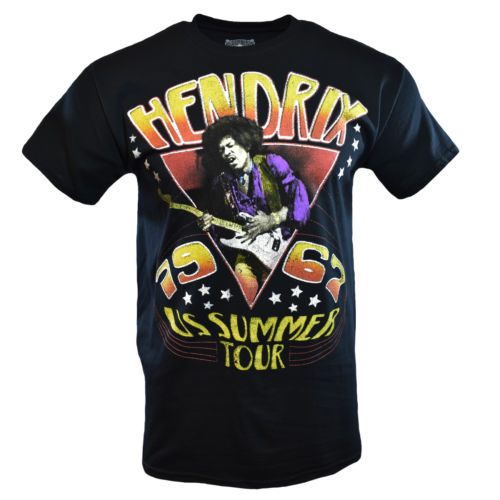 Jimi Hendrix 1967 US Summer Tour Men's Graphic T-Shirt