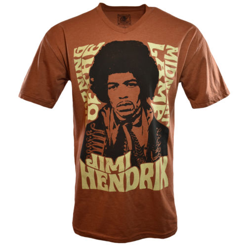 Jimi Hendrix Burning of the Midnight Lamp Men's Graphic T-Shirt