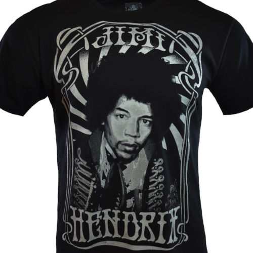 Jimi Hendrix Portrait Men's Graphic T-Shirt