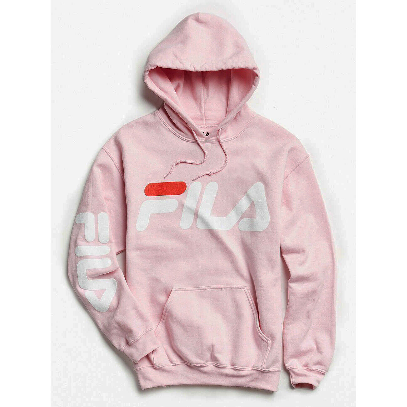 FILA Unisex Pink Hoodie Sweatshirt Men's or Women's