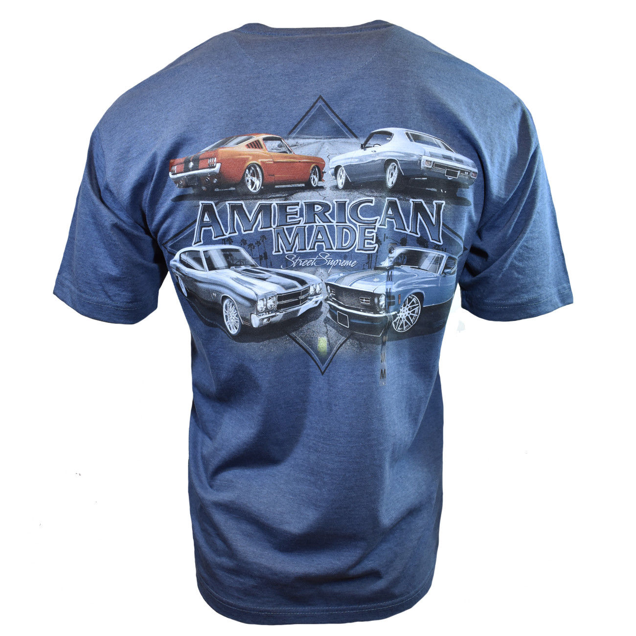 Ford and Chevrolet American Made Muscle Cars Men's Graphic T-Shirt