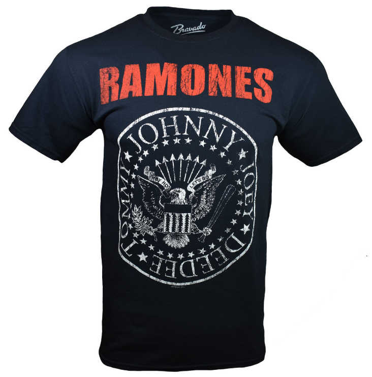 Ramones Band T-Shirt - Classic Black Shirt