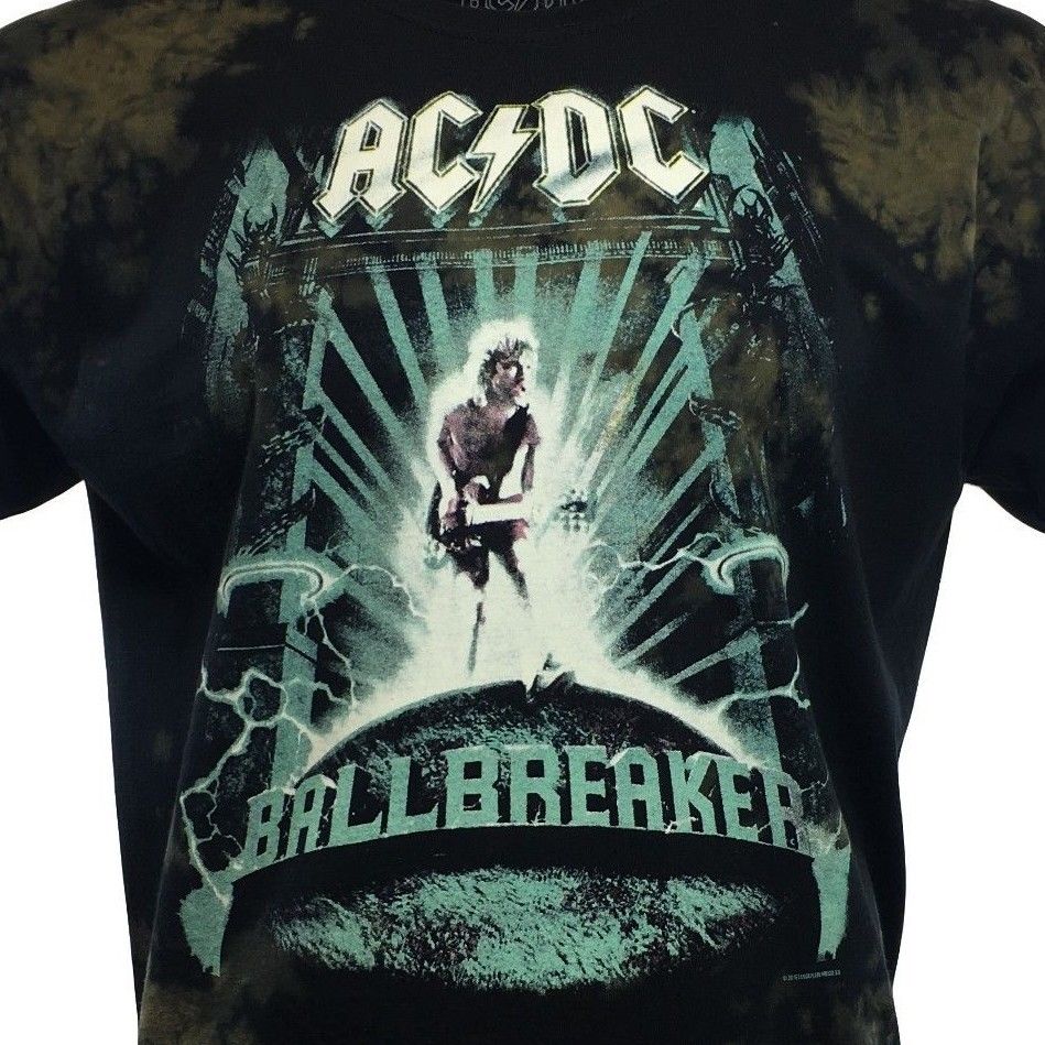 AC/DC Original Ball Breaker Concert Men's T-Shirt Rock n Roll Music