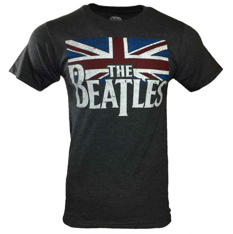 The Beatles England Flag Men's Graphic T-Shirt