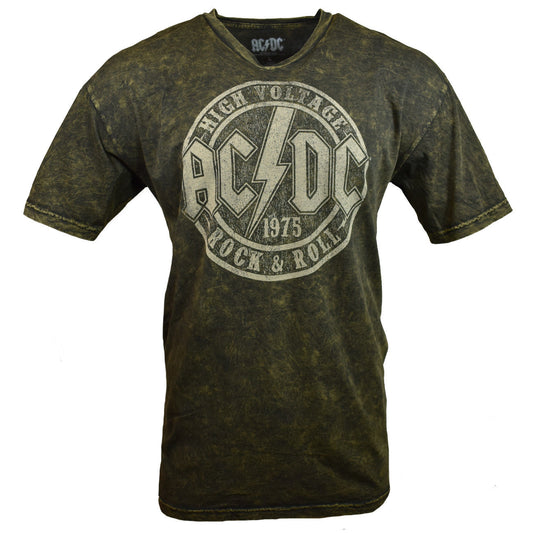 AC/DC Men's Tee T Shirt Rock Roll Band Back Vintage Graphic Tour