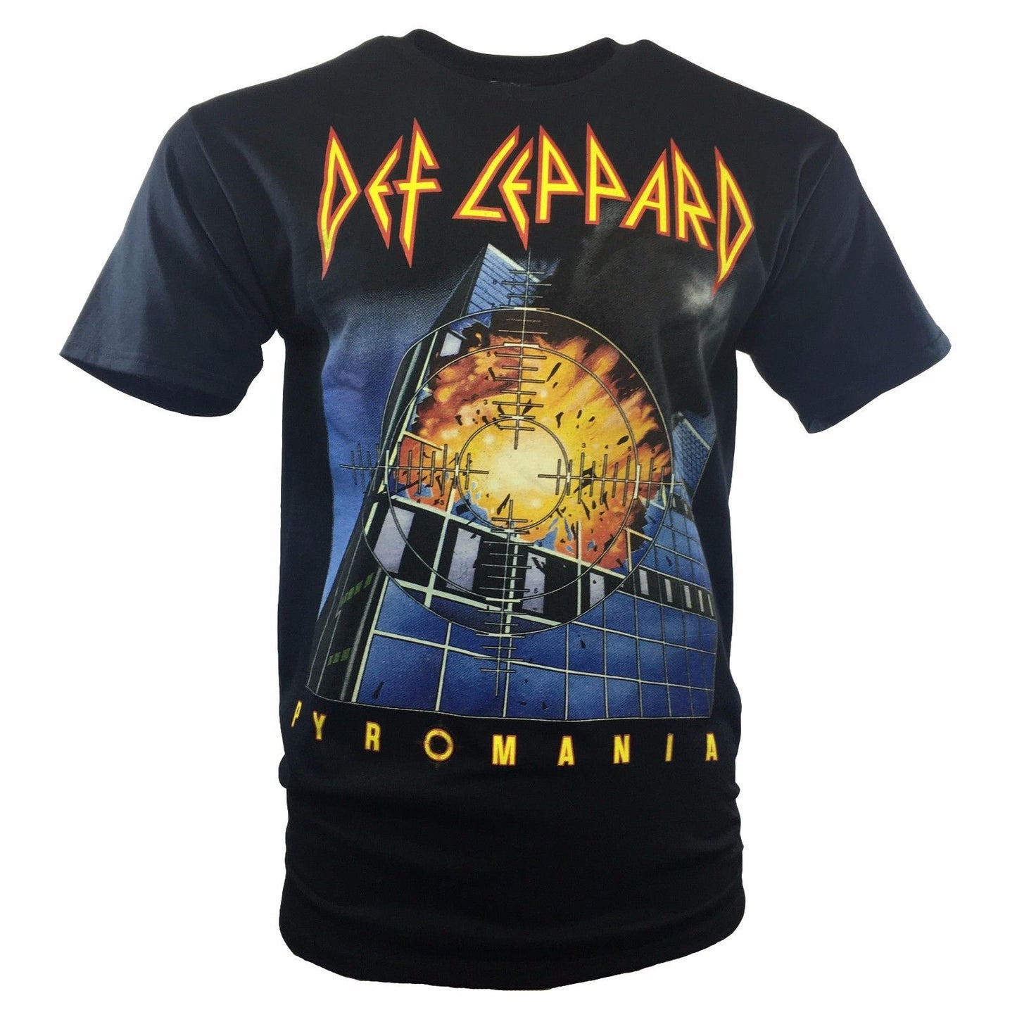 Def Leppard Pyromania Men's Graphic T-Shirt