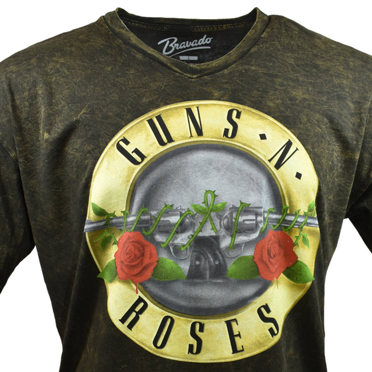 Guns & Roses Emblem Men's Graphic T-Shirt