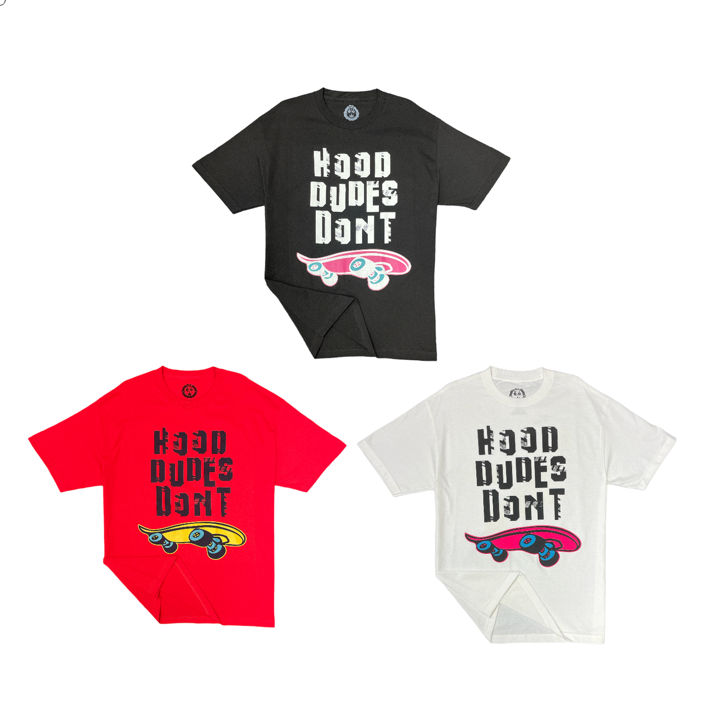 Hood Dude Skate - S.M.W Brand Men's Streetwear T-Shirt