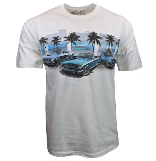 Ford Mustang Coupe and Convertibles Men's T-Shirt