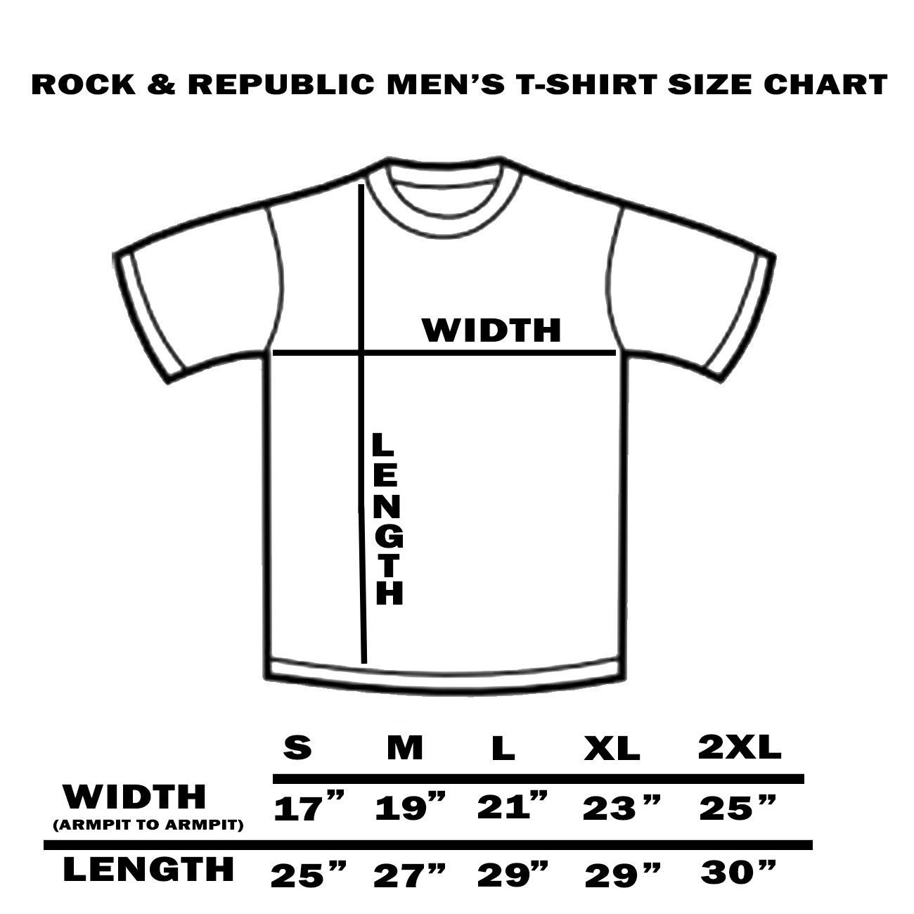 Rock & Republic Inspirational Music T-Shirt - Men/Unisex