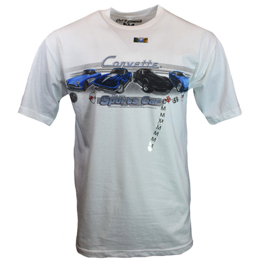 Chevrolet Corvette Generations Men's Graphic T-Shirt