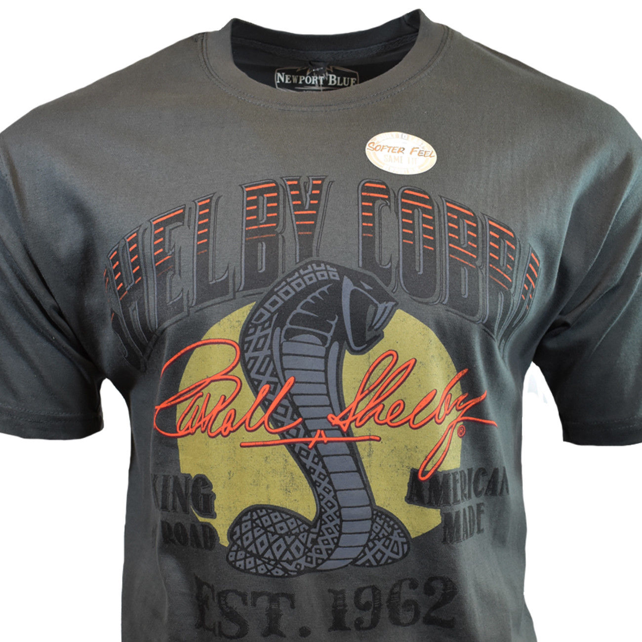 Shelby Cobra Carroll Shelby Signature Men's Graphic T-Shirt