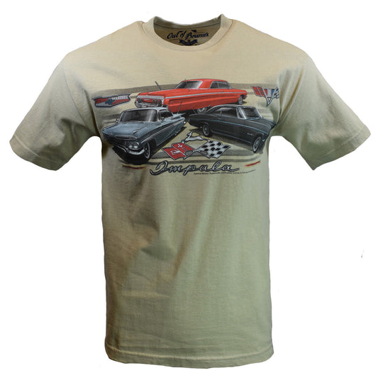 Chevrolet Impala Generations Men's Graphic T-Shirt