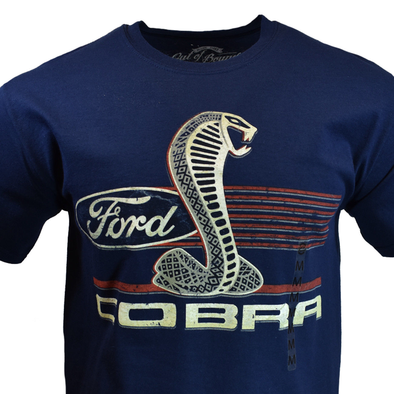 Ford Cobra Mustang Logo Men's Graphic T-Shirt
