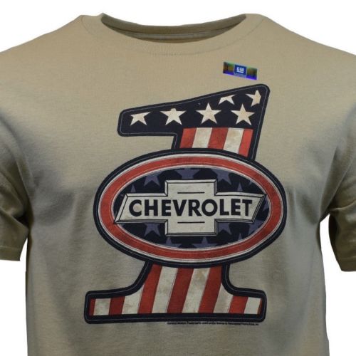 Realtee x Chevrolet American Number 1 Men's T-Shirt