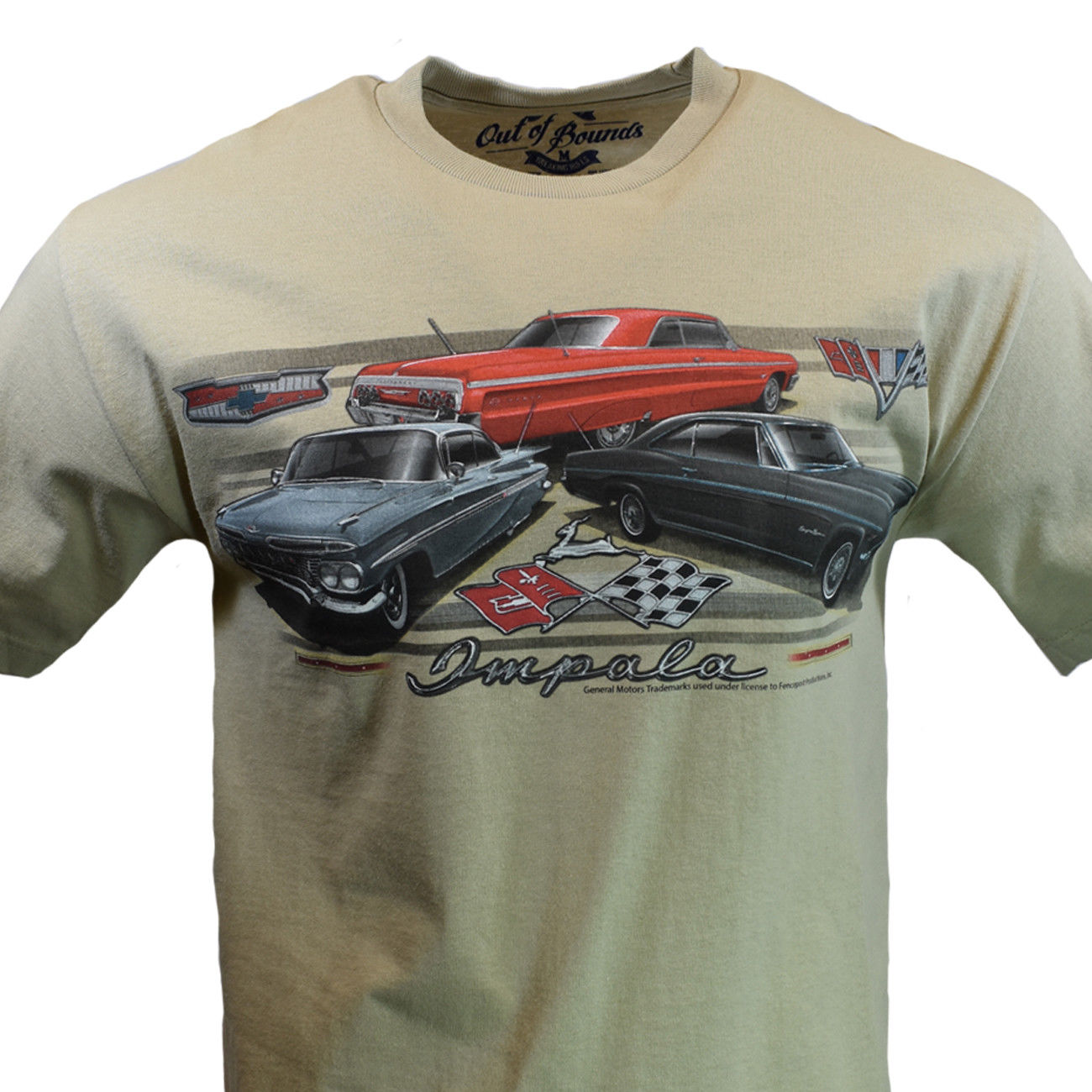 Chevrolet Impala Generations Men's Graphic T-Shirt