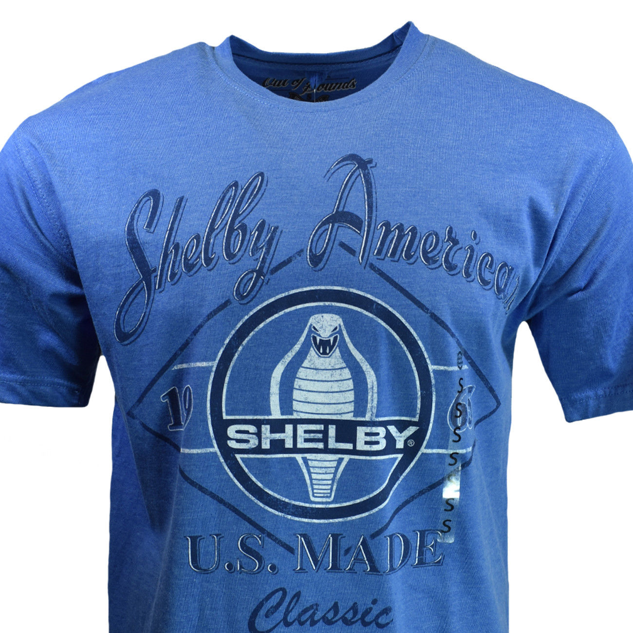 Shelby America Medallion Logo - U.S. Made Classic Men's Graphic T-Shirt
