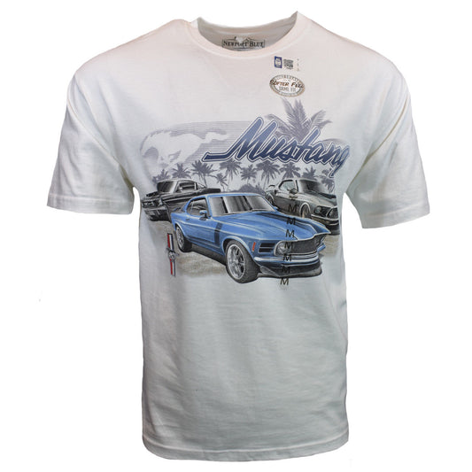 Ford Mustang Generations Men's Graphic T-Shirt