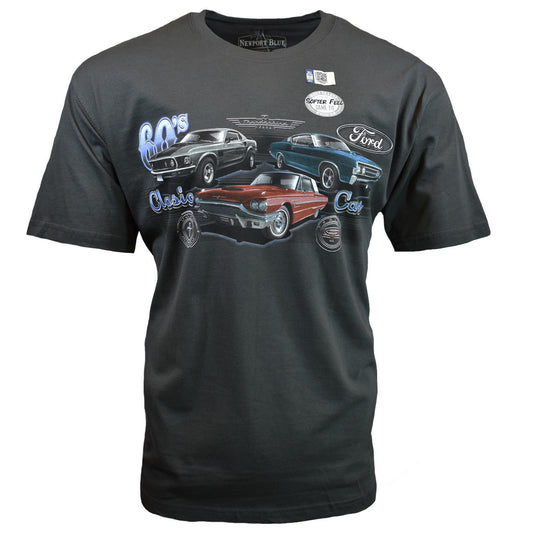 Ford 1960s Classic Cars Men's Graphic T-Shirt