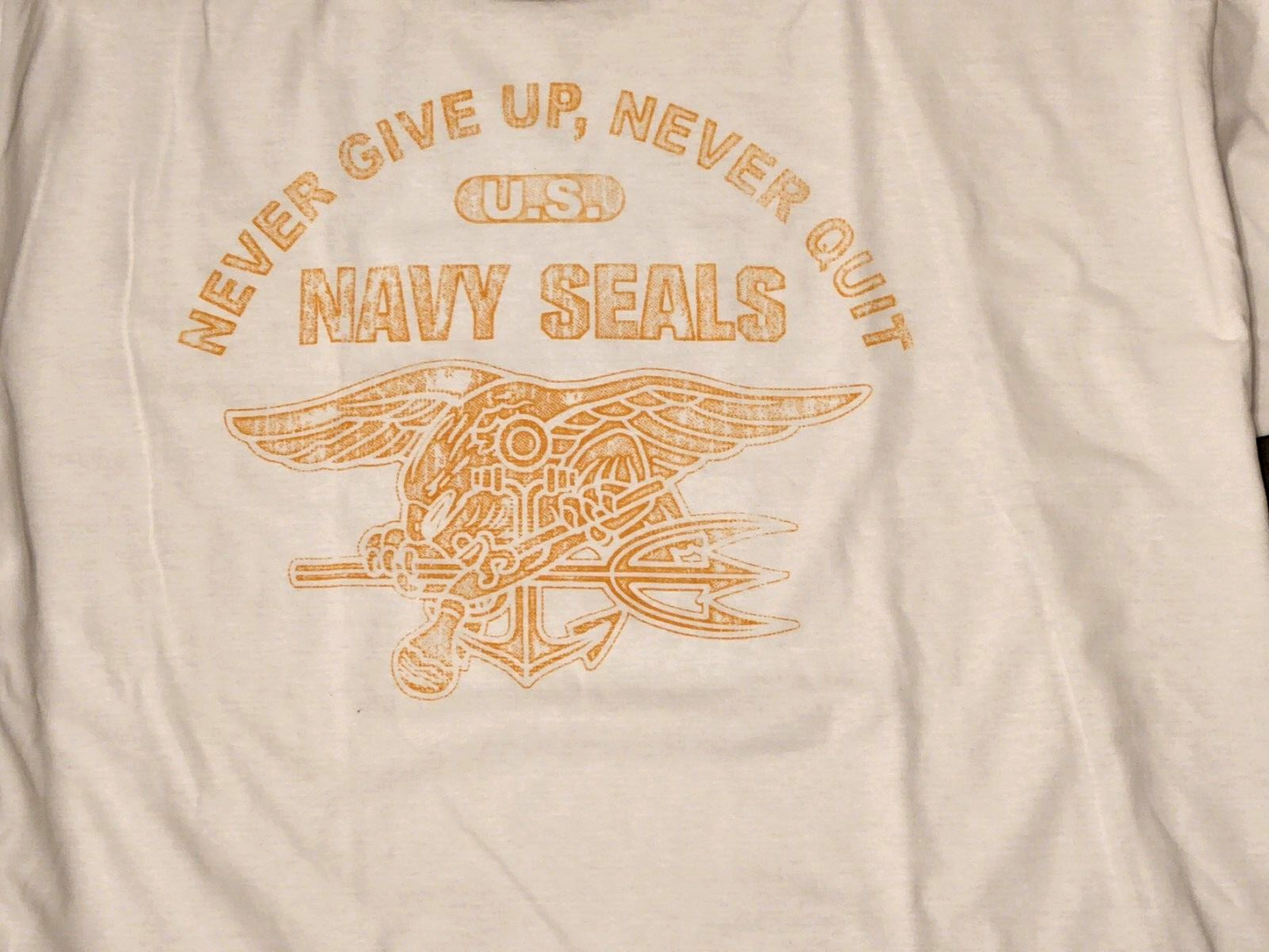 Men's t shirts "SPECIAL OPS " NEVER GIVE UP , NEVER QUIT Size 2XL -3XL