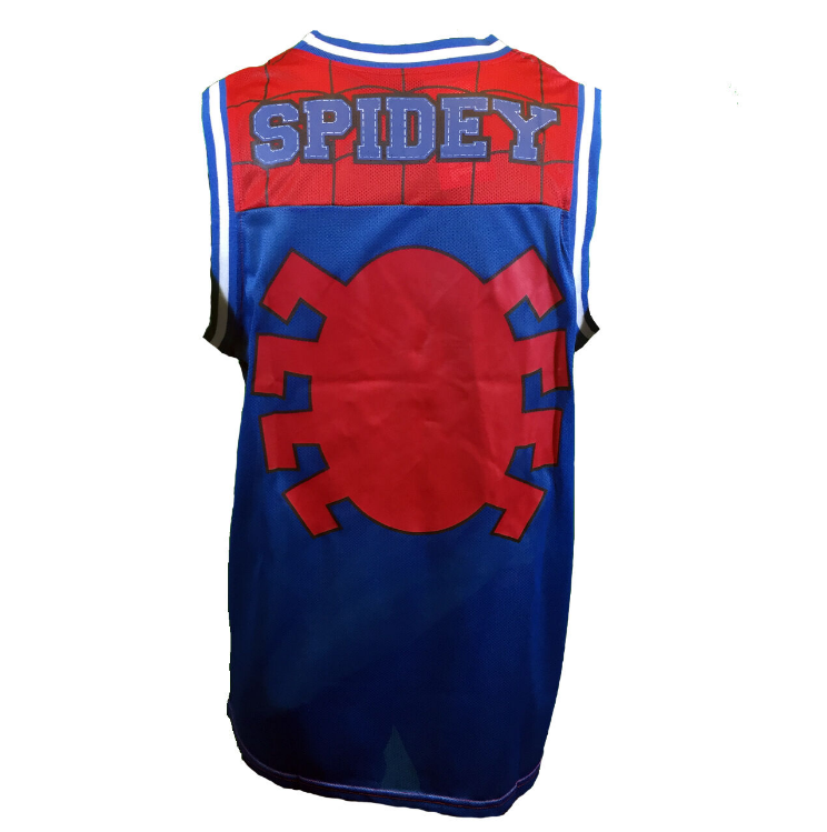 Spider Man Mens Basketball Jersey Tank