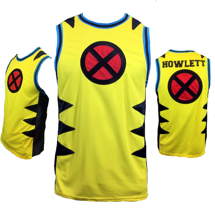 Wolverine X Men Howlett Basketball Jersey Tank Mens